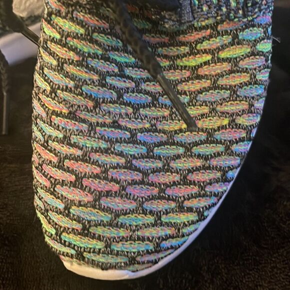 Nike Roshi run fly knit multicolor sneakers size 6.5 - Picture 2 of 4